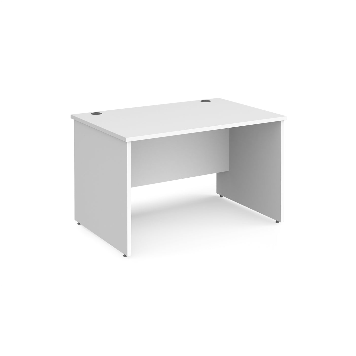 Maestro 25 panel end 800mm deep desk - MP12WH