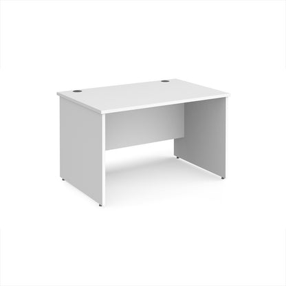 Maestro 25 panel end 800mm deep desk - MP12WH