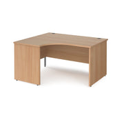 Maestro 25 panel end left hand ergonomic corner desk