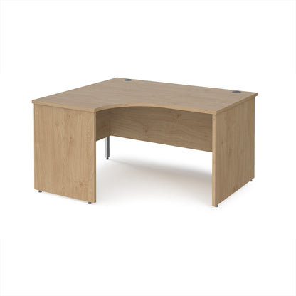Maestro 25 panel end left hand ergonomic desk - MP14ELKO
