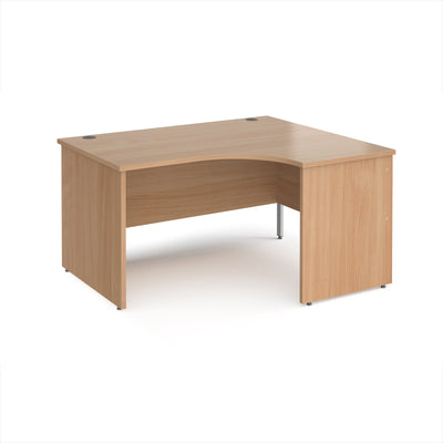 Maestro 25 panel end right hand ergonomic desk - MP14ERB