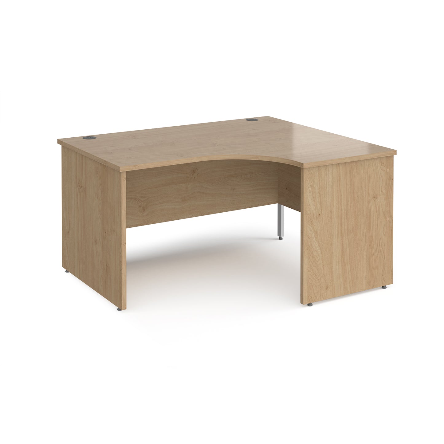 Maestro 25 panel end right hand ergonomic desk - MP14ERKO