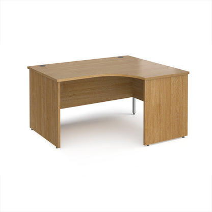 Maestro 25 panel end right hand ergonomic desk - MP14ERO