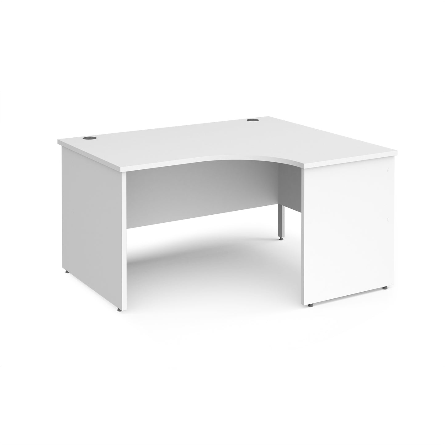 Maestro 25 panel end right hand ergonomic desk - MP14ERWH