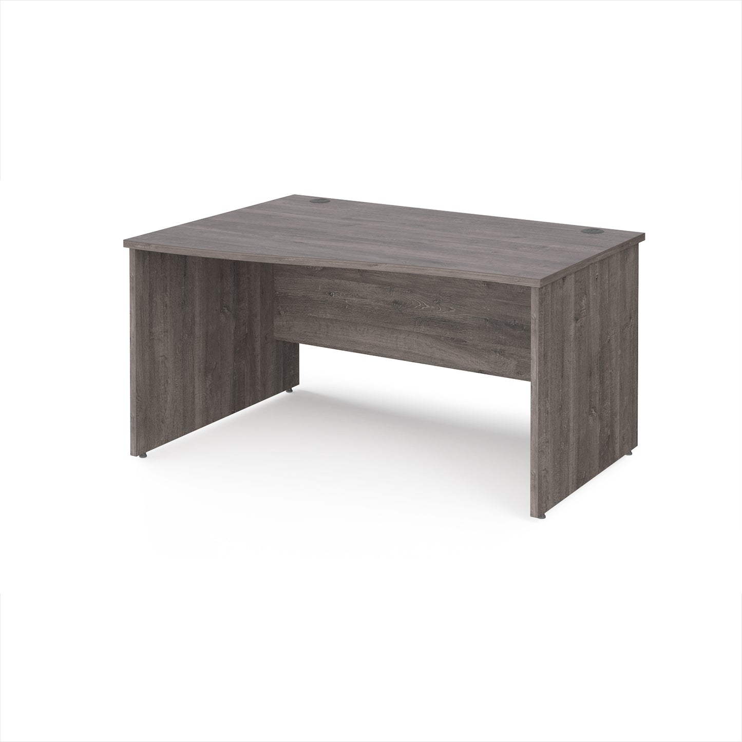 Maestro 25 panel end left hand wave desk - MP14WLGO