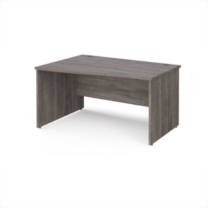 Maestro 25 panel end left hand wave desk - MP14WLGO