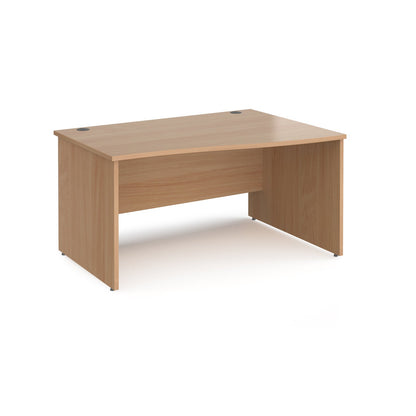 Maestro 25 panel end right hand wave desk