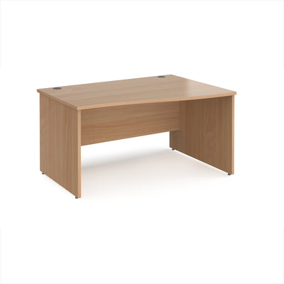 Maestro 25 panel end right hand wave desk - MP14WRB