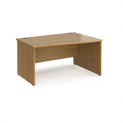 Maestro 25 panel end right hand wave desk - MP14WRO