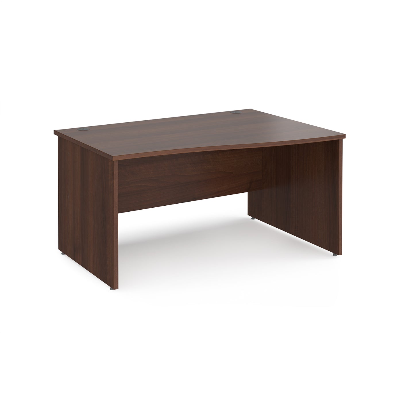 Maestro 25 panel end right hand wave desk - MP14WRW