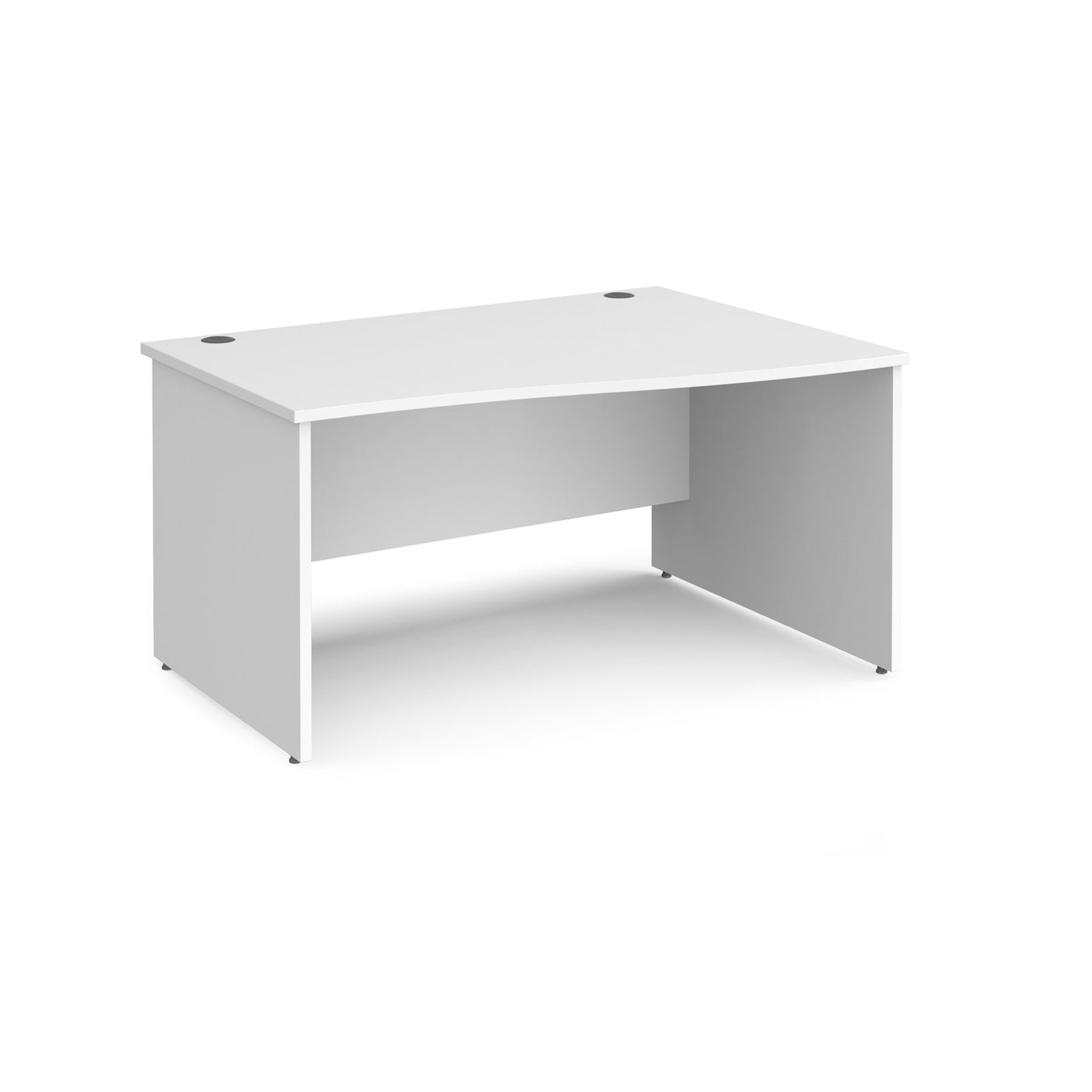 Maestro 25 panel end right hand wave desk