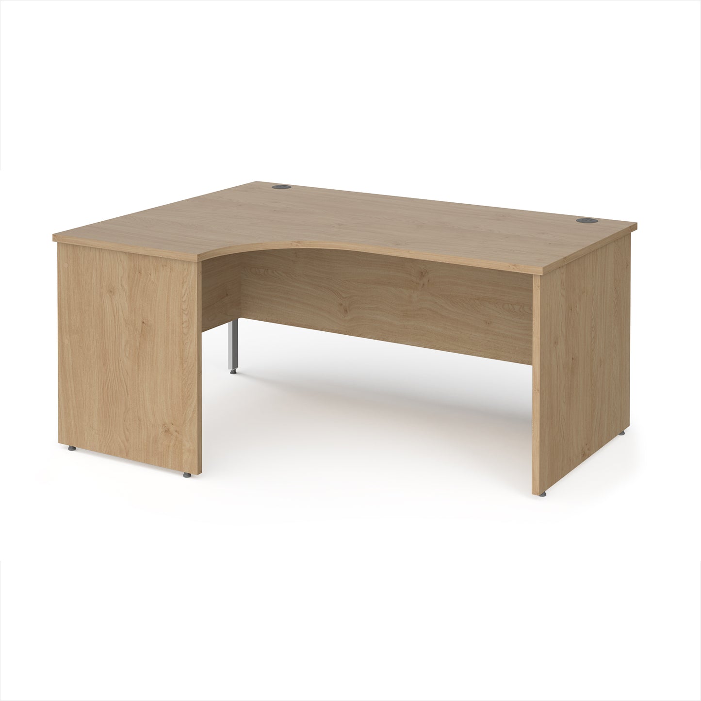 Maestro 25 panel end left hand ergonomic desk - MP16ELKO