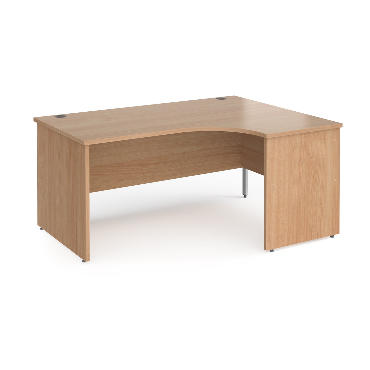 Maestro 25 panel end right hand ergonomic desk - MP16ERB