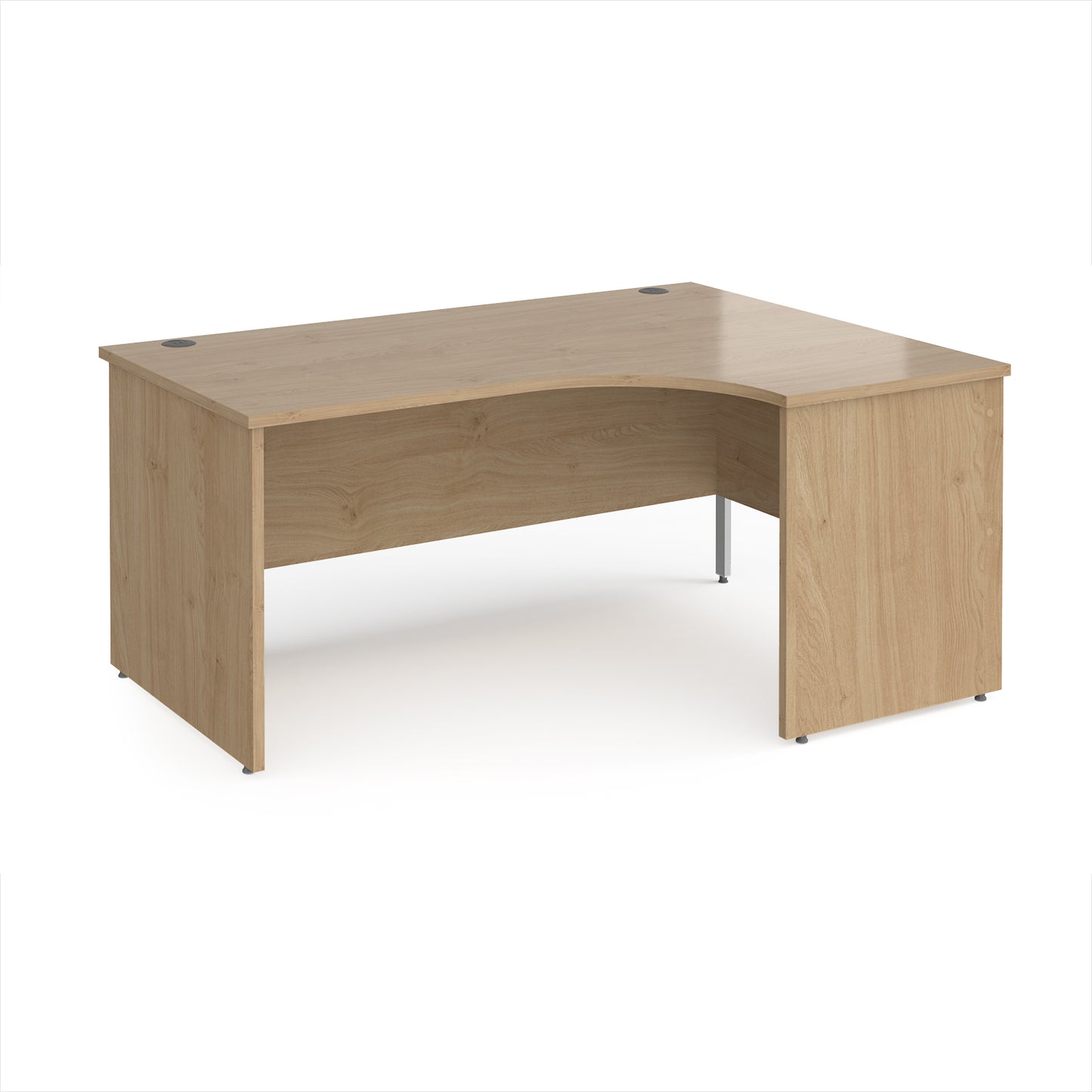 Maestro 25 panel end right hand ergonomic desk - MP16ERKO