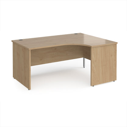 Maestro 25 panel end right hand ergonomic desk - MP16ERKO