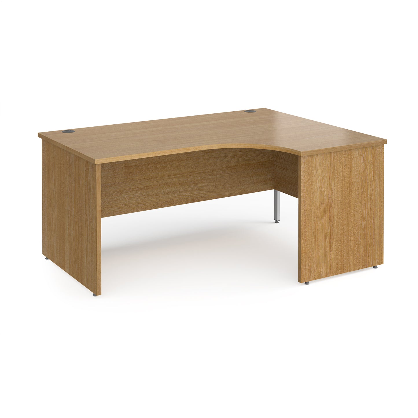 Maestro 25 panel end right hand ergonomic desk - MP16ERO