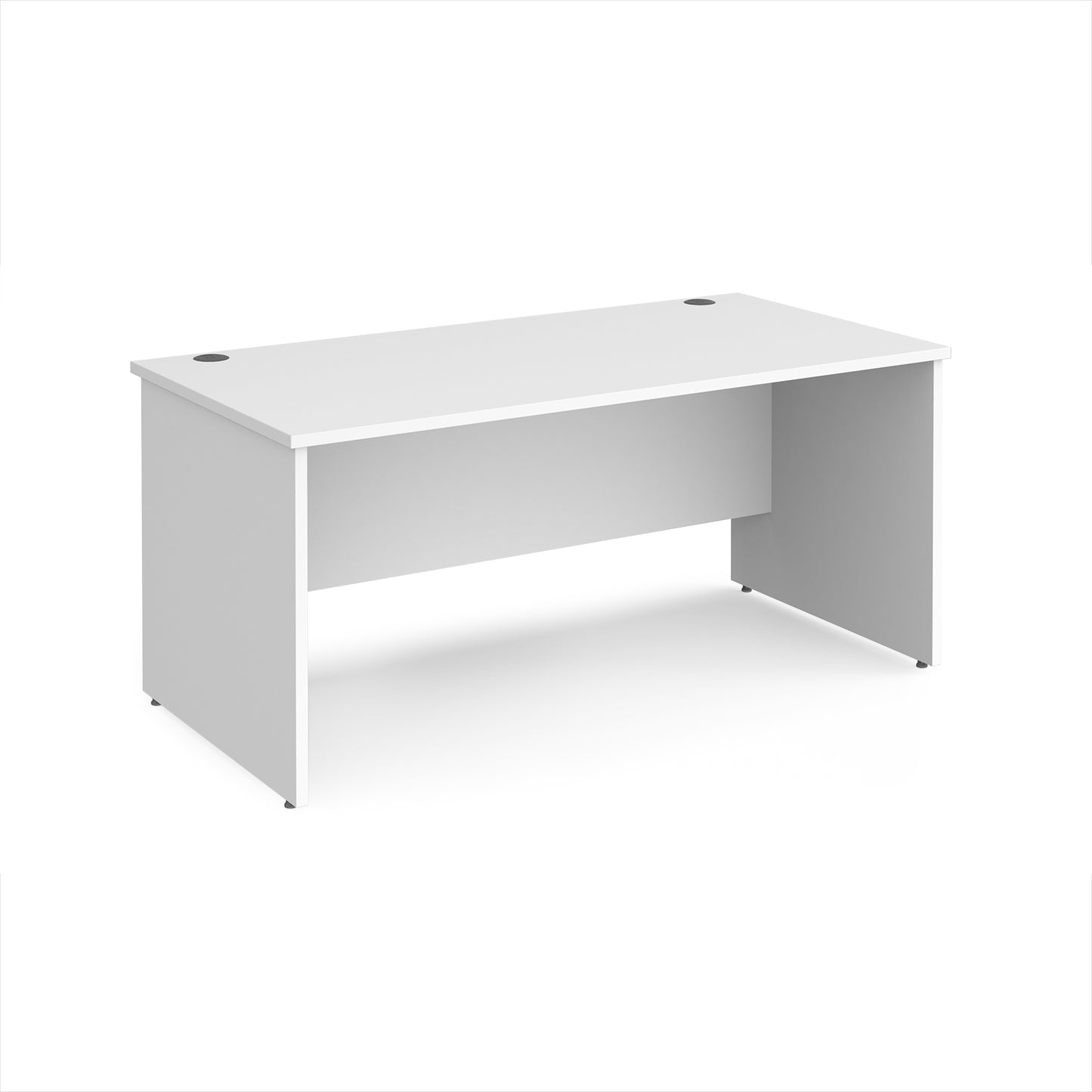 Maestro 25 panel end 800mm deep desk - MP16WH