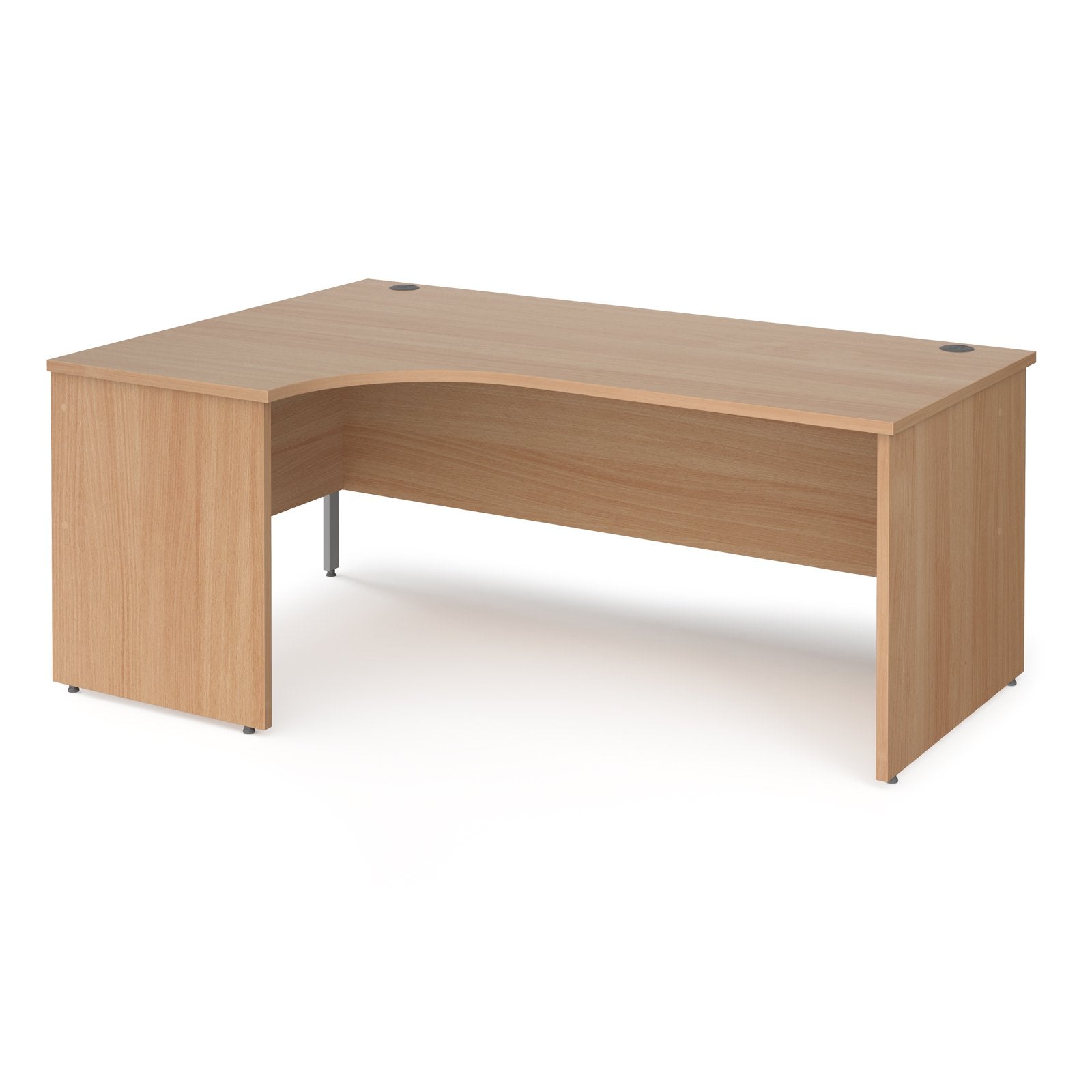 Maestro 25 panel end left hand ergonomic corner desk