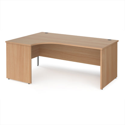 Maestro 25 panel end left hand ergonomic desk - MP18ELB