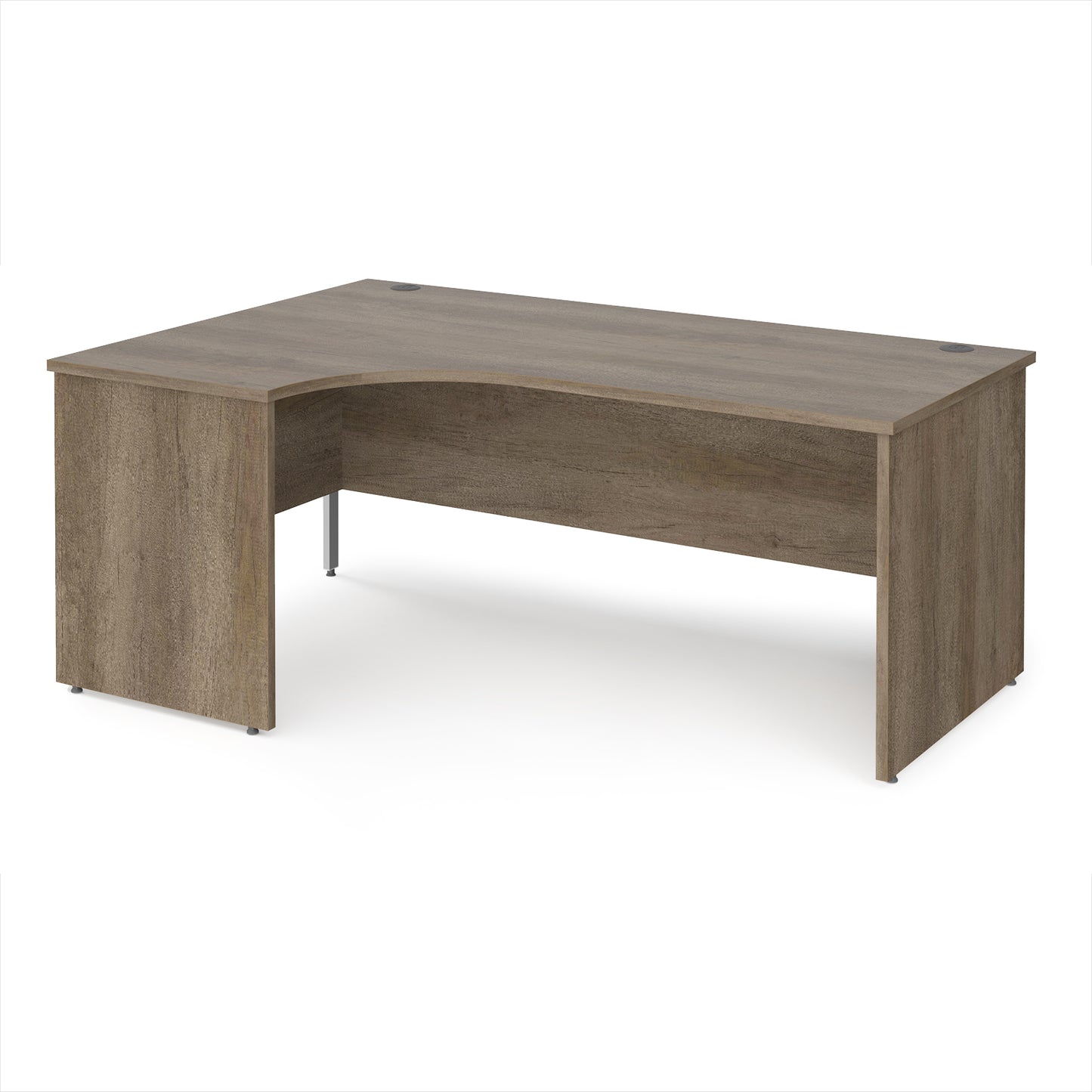 Maestro 25 panel end left hand ergonomic desk - MP18ELNO