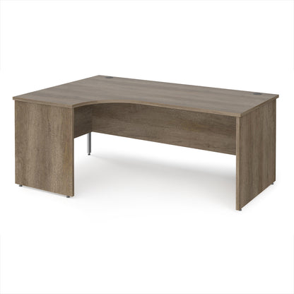 Maestro 25 panel end left hand ergonomic desk - MP18ELNO