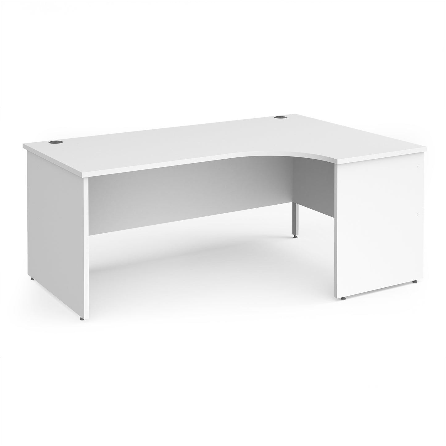 Maestro 25 panel end right hand ergonomic desk - MP18ERWH