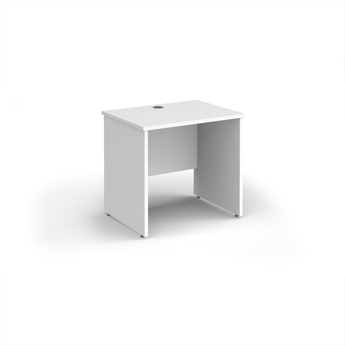 Maestro 25 panel end 600mm deep desk - MP608WH