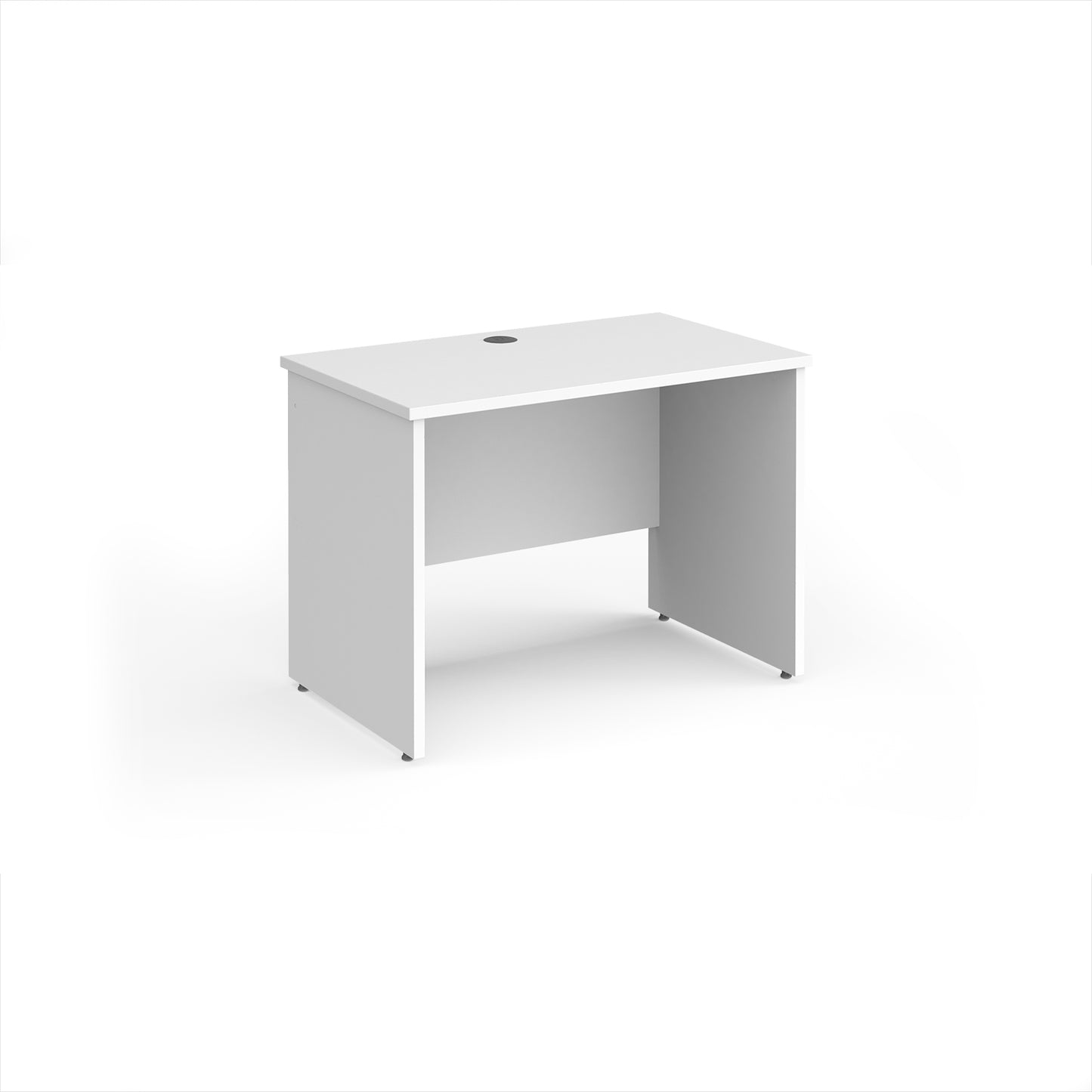 Maestro 25 panel end 600mm deep desk - MP610WH