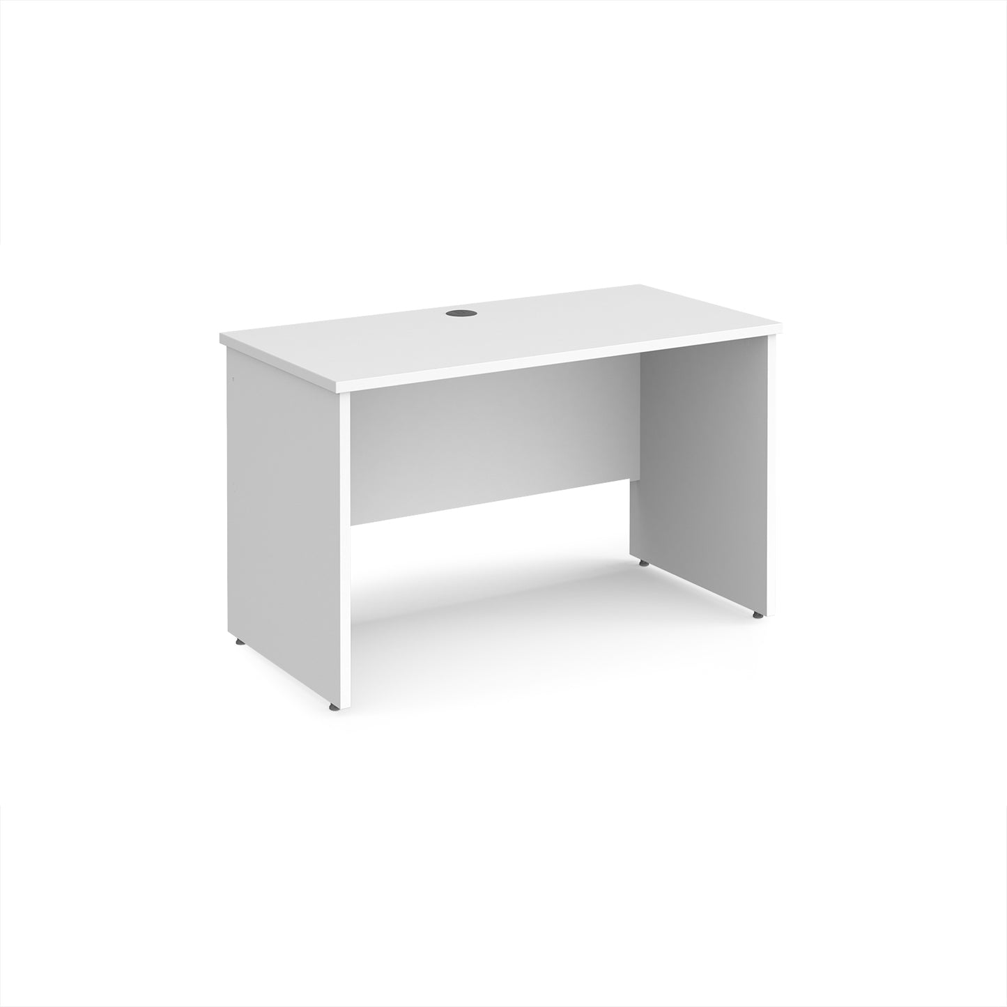 Maestro 25 panel end 600mm deep desk - MP612WH