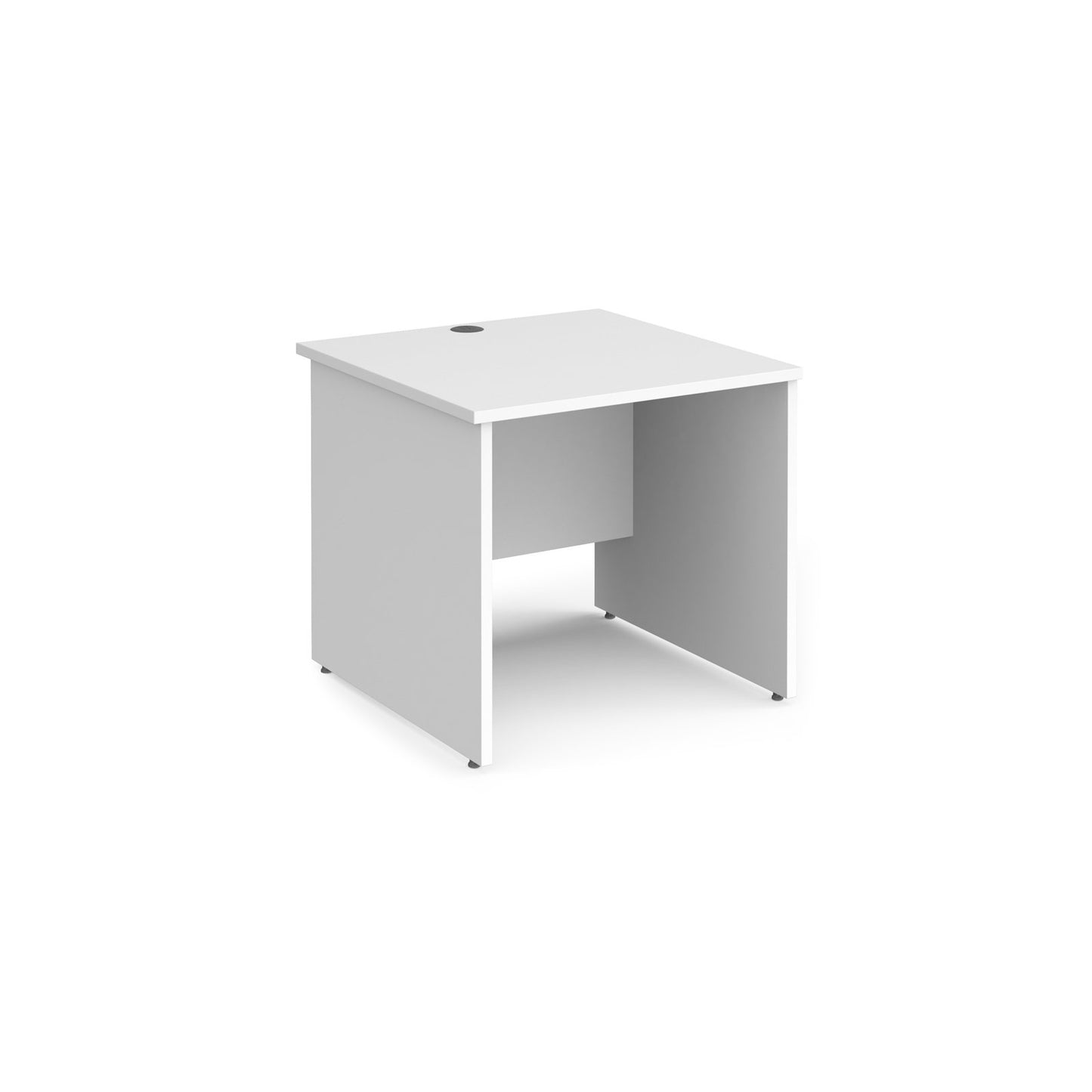 Maestro 25 panel end 800mm deep desk