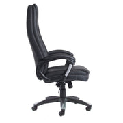 Noble High Back Manager’s Office Chair – Black Faux Leather