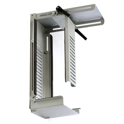 Neon under desk CPU holder