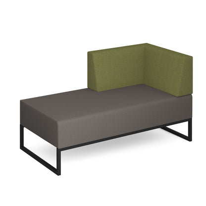 Nera corner arm - NERA-D-BLA-K