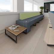 Nera modular double seat with back