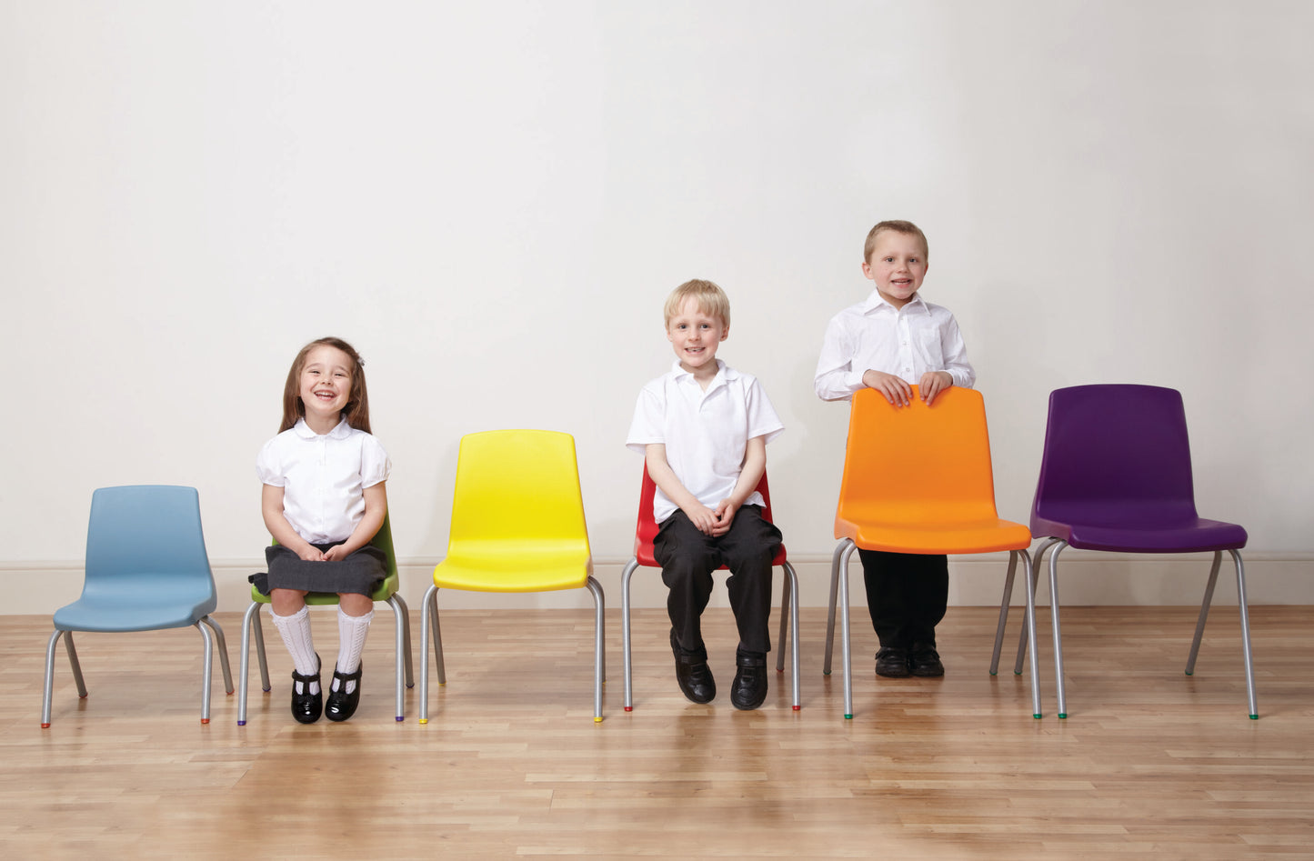 Metalliform NP Classroom Chairs Size 1 (3-4 Years)