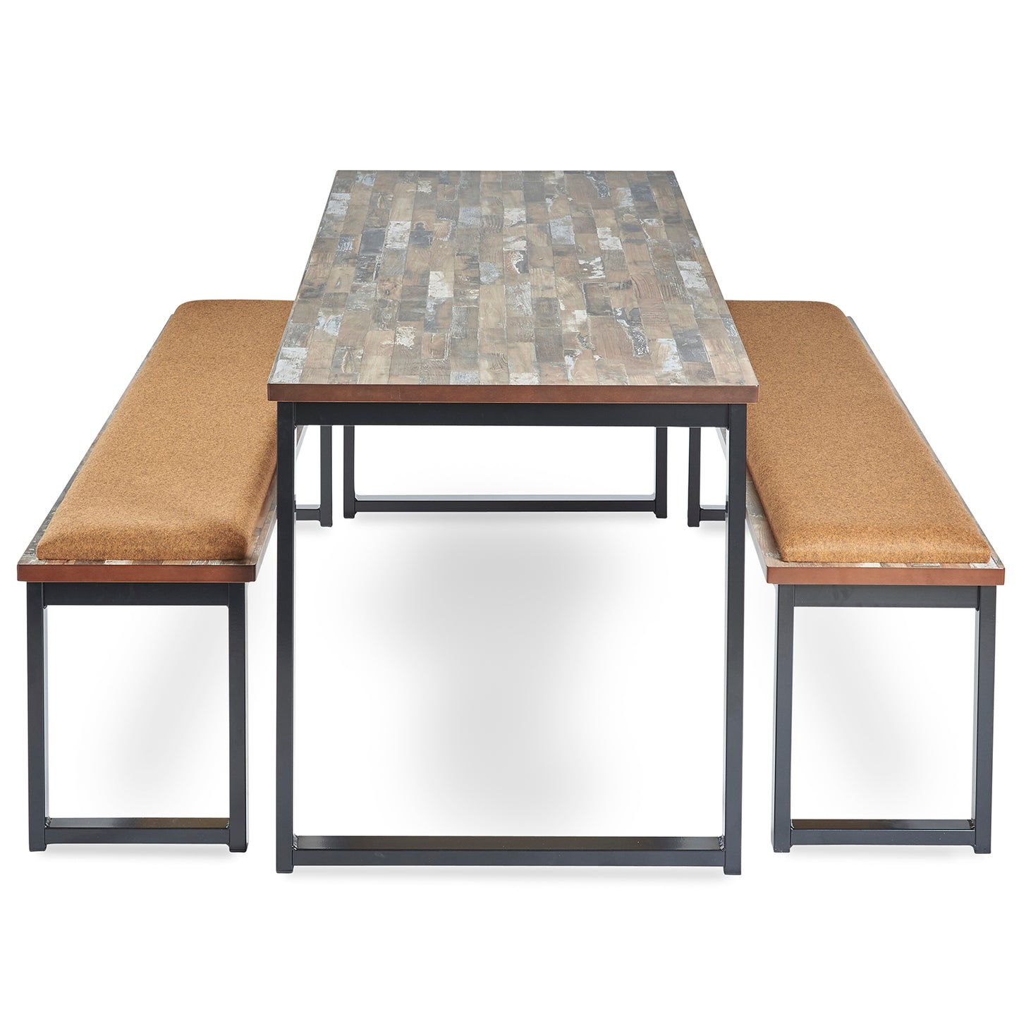 Otto low bench with seat pad