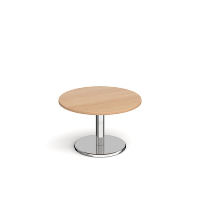 Pisa circular coffee table with round base - PCC800-B