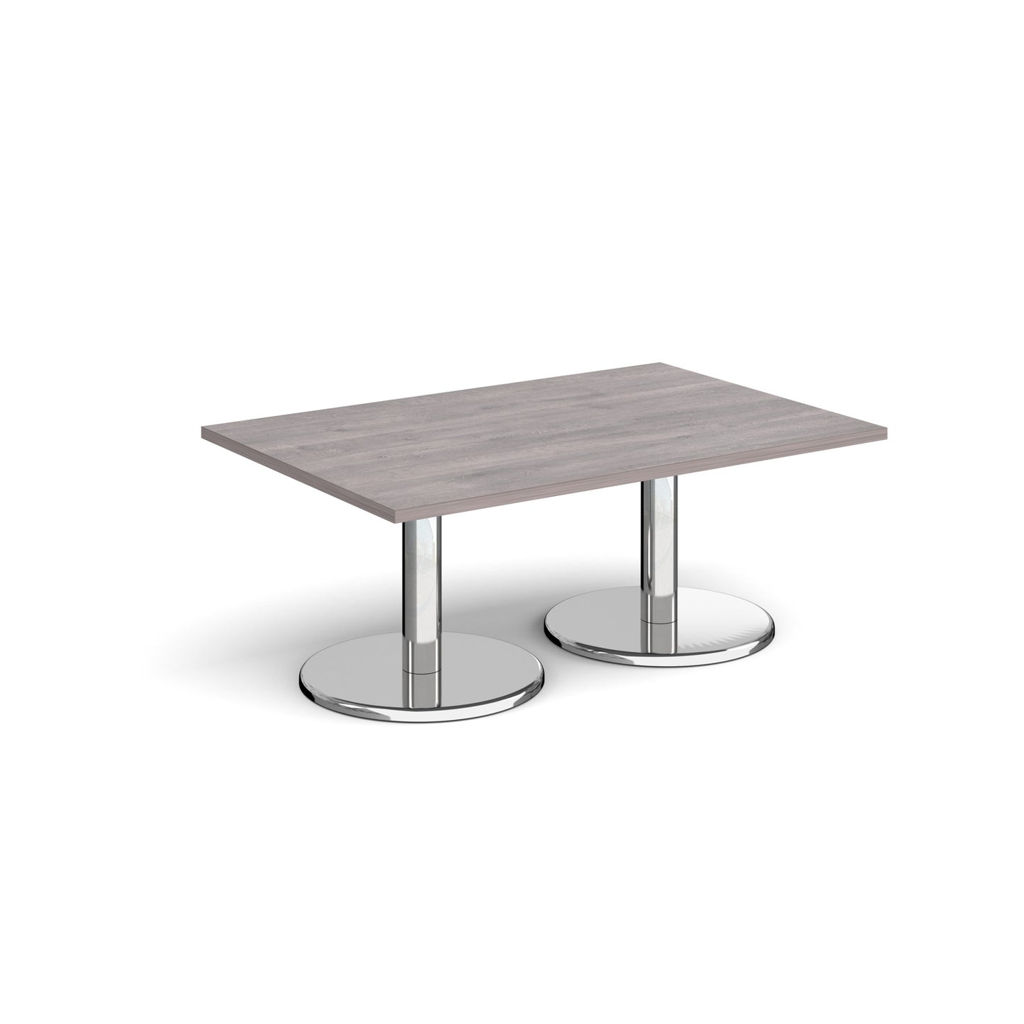 Pisa rectangular coffee table with round bases - PCR1200-GO