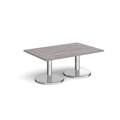 Pisa rectangular coffee table with round bases - PCR1200-GO