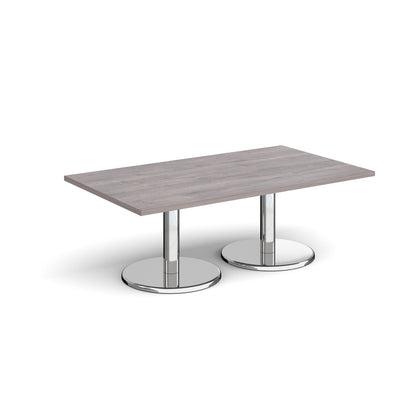 Pisa rectangular coffee table with round bases - PCR1400-GO