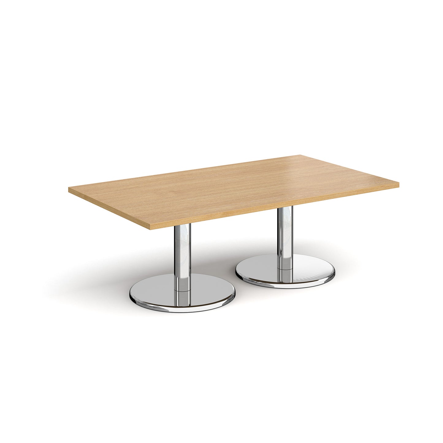 Pisa rectangular coffee table with round bases - PCR1400-O
