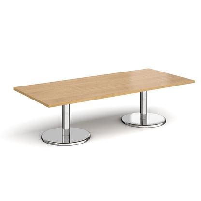 Pisa rectangular coffee table with round bases - PCR1800-O