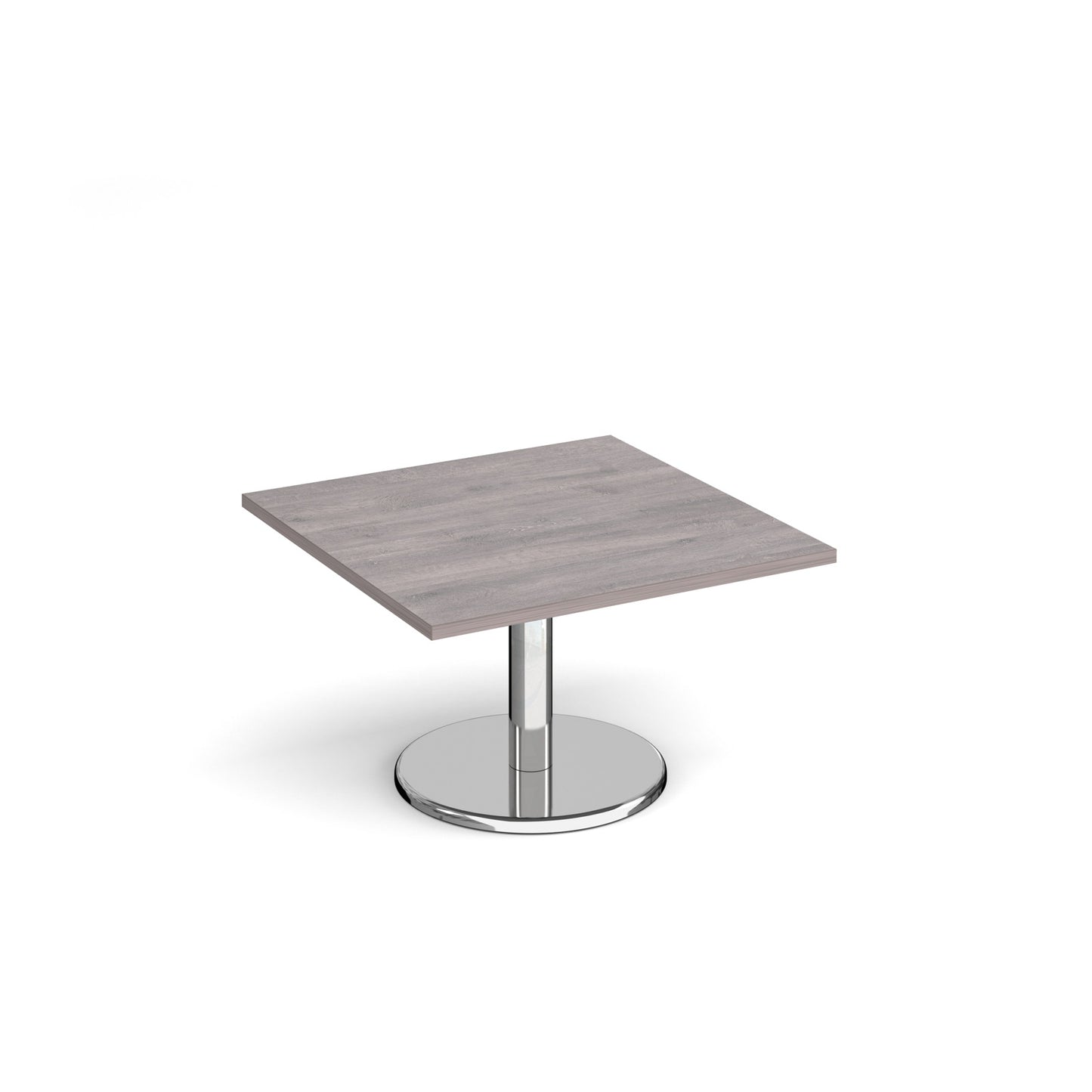 Pisa square coffee table with round base - PCS800-GO