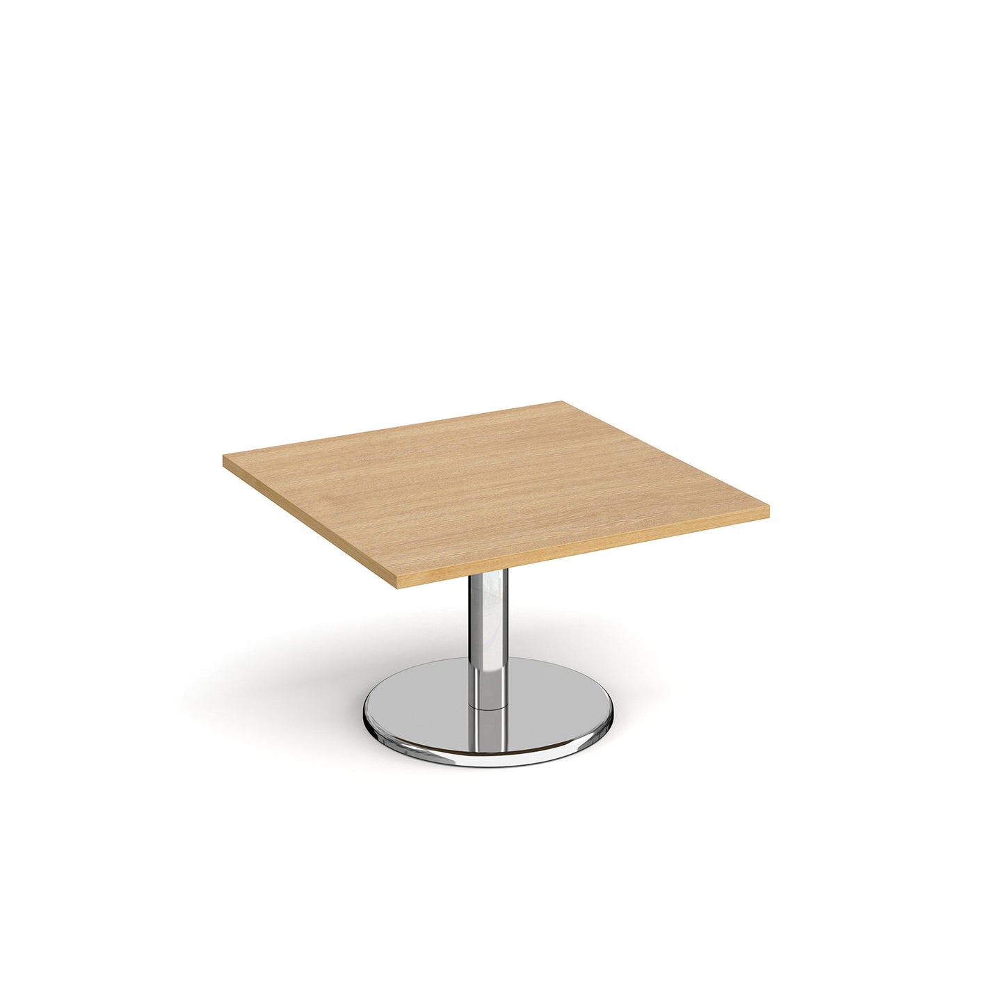 Pisa square coffee table with round base - PCS800-O