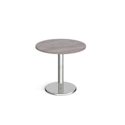 Pisa circular dining table with round base