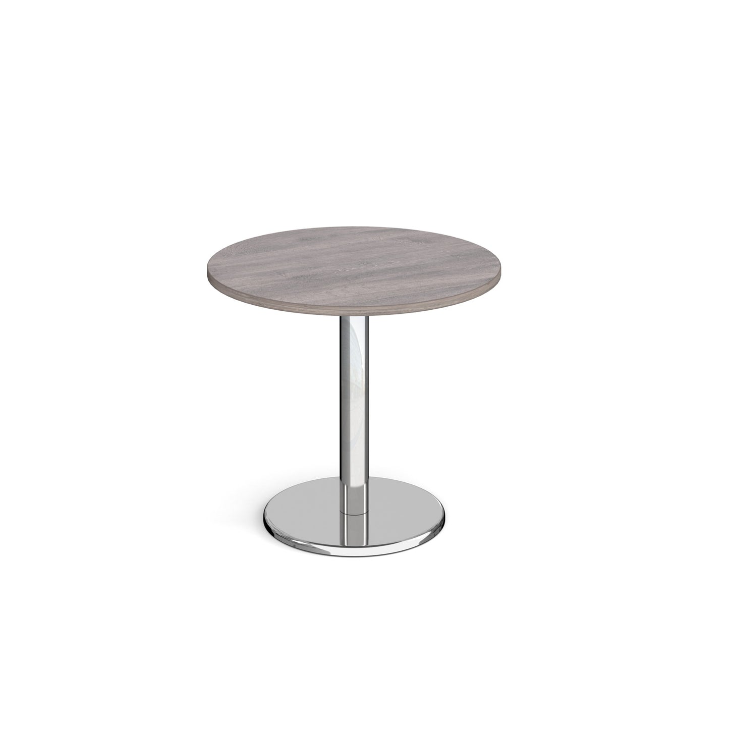 Pisa circular dining table with round base - PDC800-GO