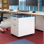 Mobile pedestal seat pad kit
