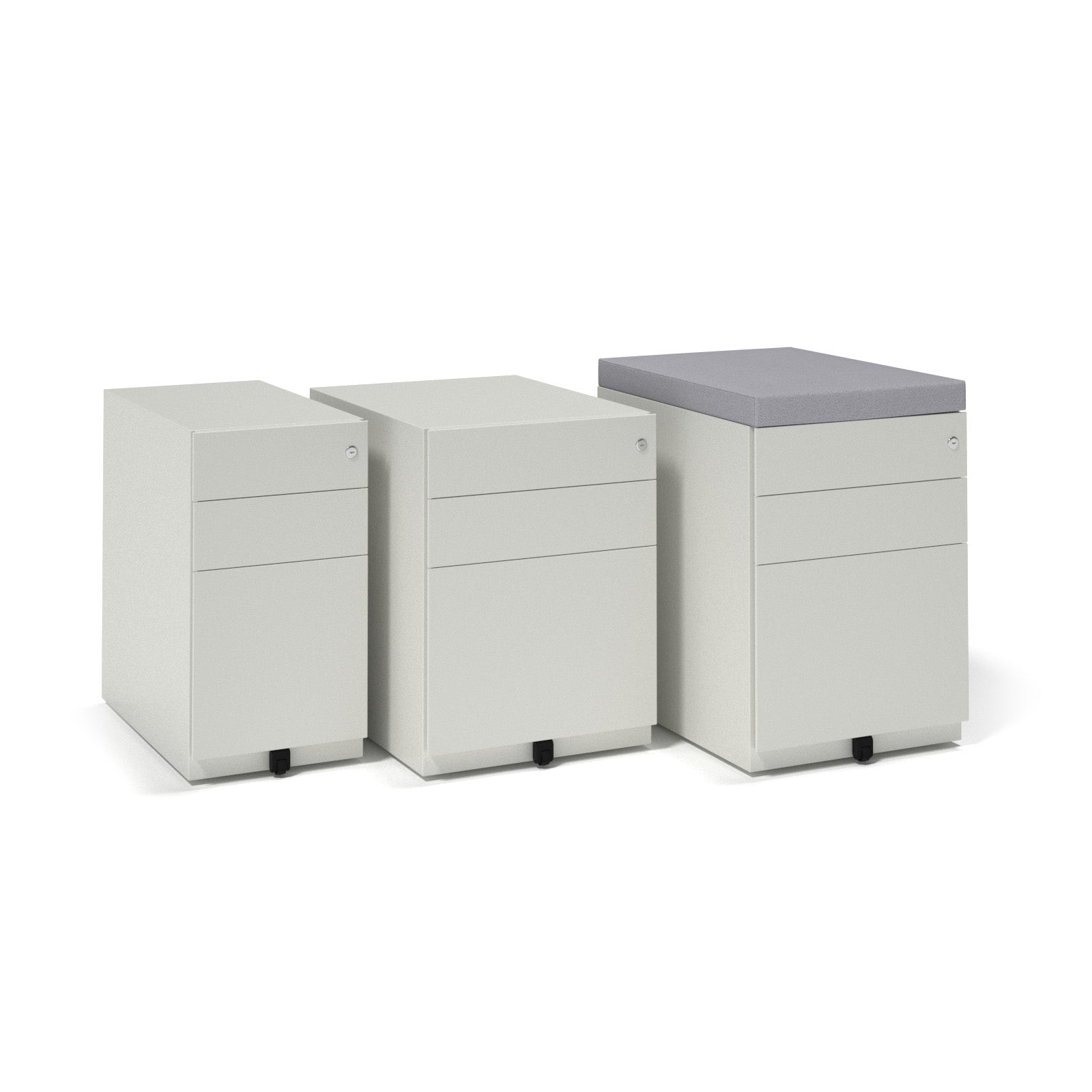Bisley wide steel pedestal