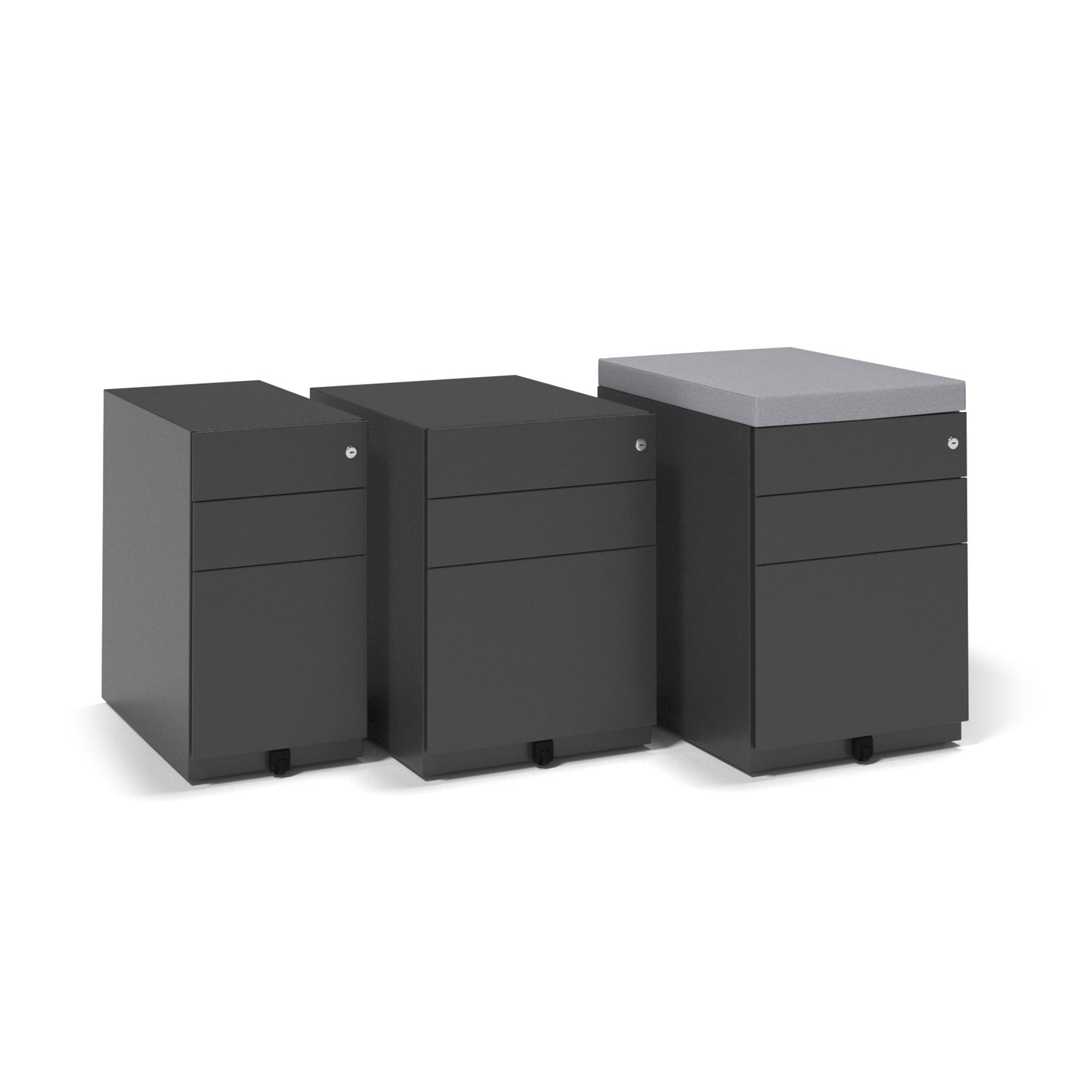 Bisley slimline steel pedestal