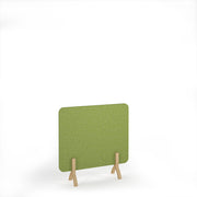 Plain Accoustic Floor Standing Screen Wooden Legs